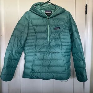 Patagonia Women's Down Sweater Hoody Pullover - like new